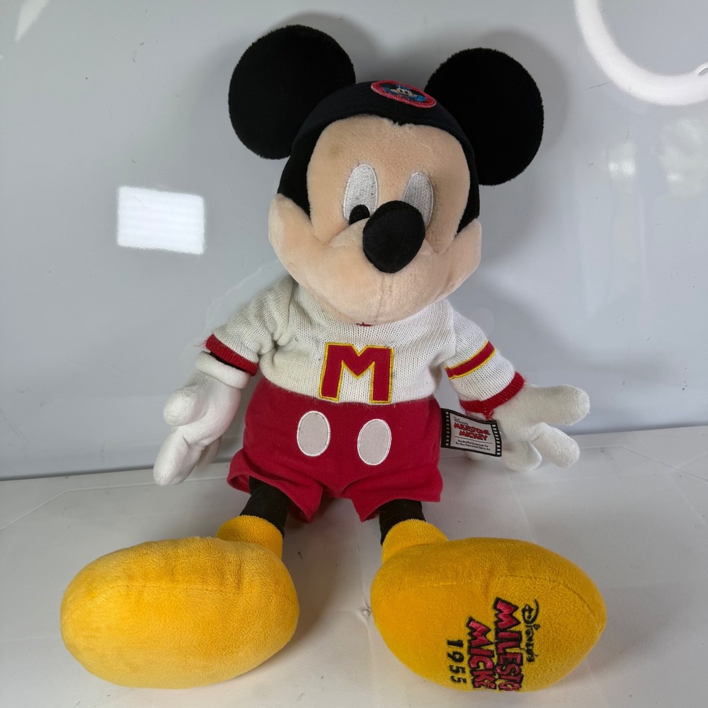 Disney‎ Milestone Mickey Mouse 1955 Plush Toy Stuffed Animal Limited Edition